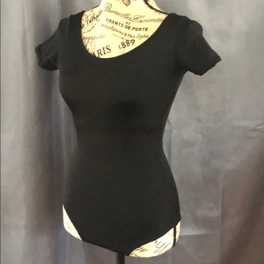 Theatricals Black Short Sleeve Leo sz AS